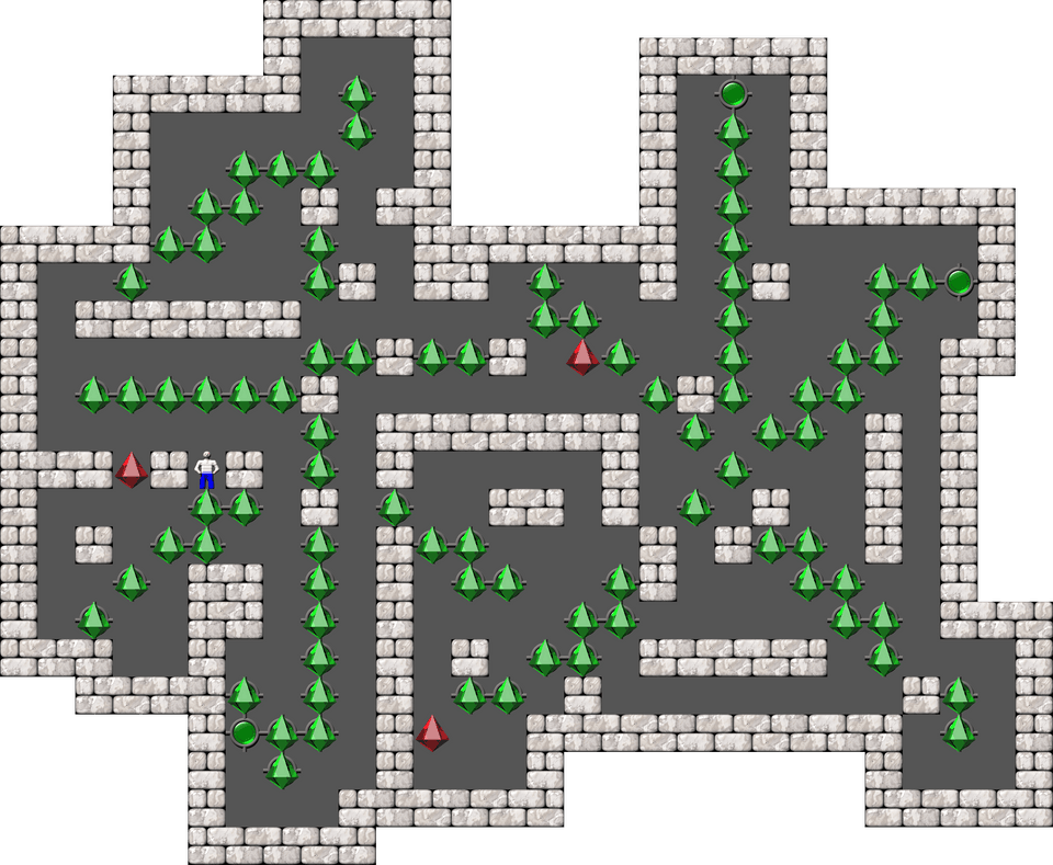 Sokoban Mass Remodel level 962